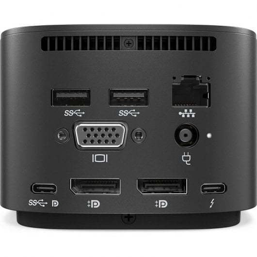 Hp Thunderbolt Dock G2 120w Reacondicionado 2xusb-C Vga 2xdp Rj45 2xusb3.0 Grado A 1año Garantia Hsn-Ix01