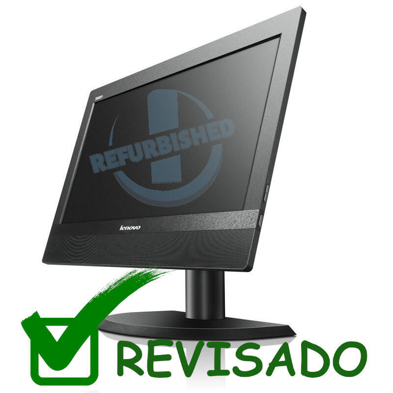 All In One Reacondicionado Lenovo Thinkcentre M73z 20.0" I3-4150 8gb 240 Gb Ssd 4 Gb Dvdrw W10pro Instalado Negro 1 Año De Garantia