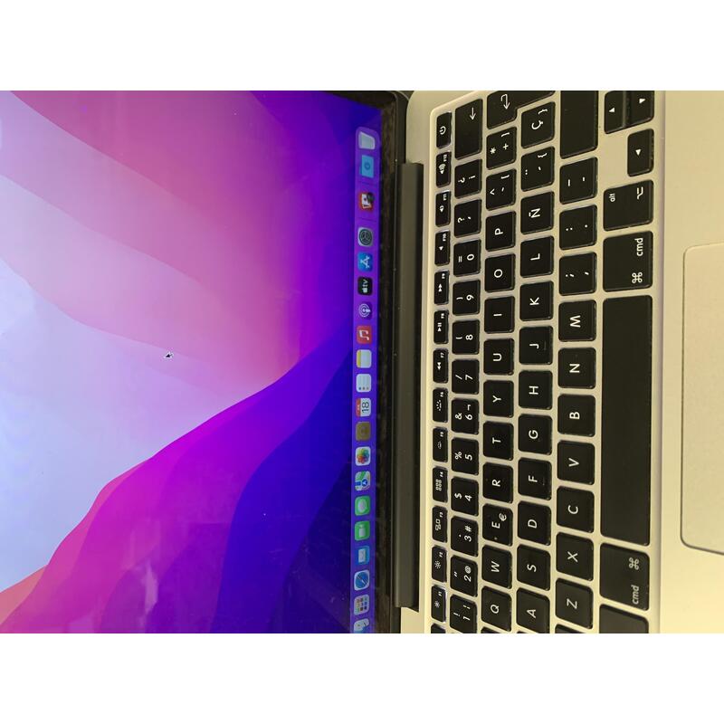 Portatil Reacondicionado Apple Macbook Pro 13" A1706 I5 Doble Núcleo 8gb 512gb Ssd 13.3" Teclado Azerty 1 Año De Garantia