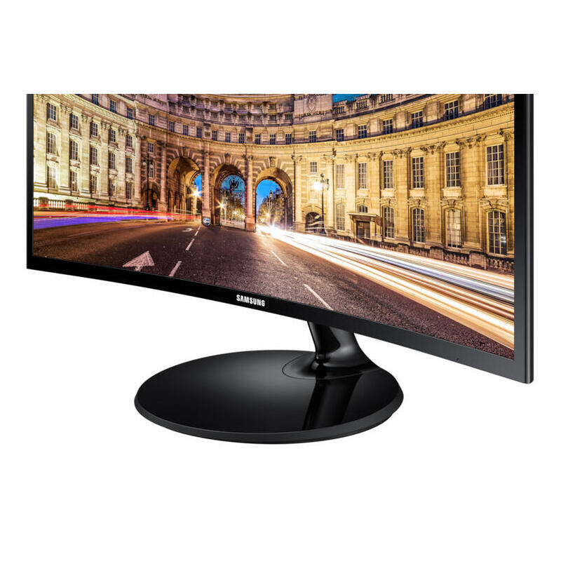 Monitor Reacondicionado Samsung 27" Lc27f390fhuxen Curvo 250 Cd/M 3000:1, 4 Ms Hdmi D-Sub 15 Pines 1 Año De Garantia