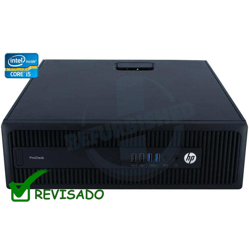 Pc Reacondicionado Hp Prodesk 600 G2 Sff I5 6500 8gb 256 Gb Ssd W10 Pro Instalado 1 Año De Garantia