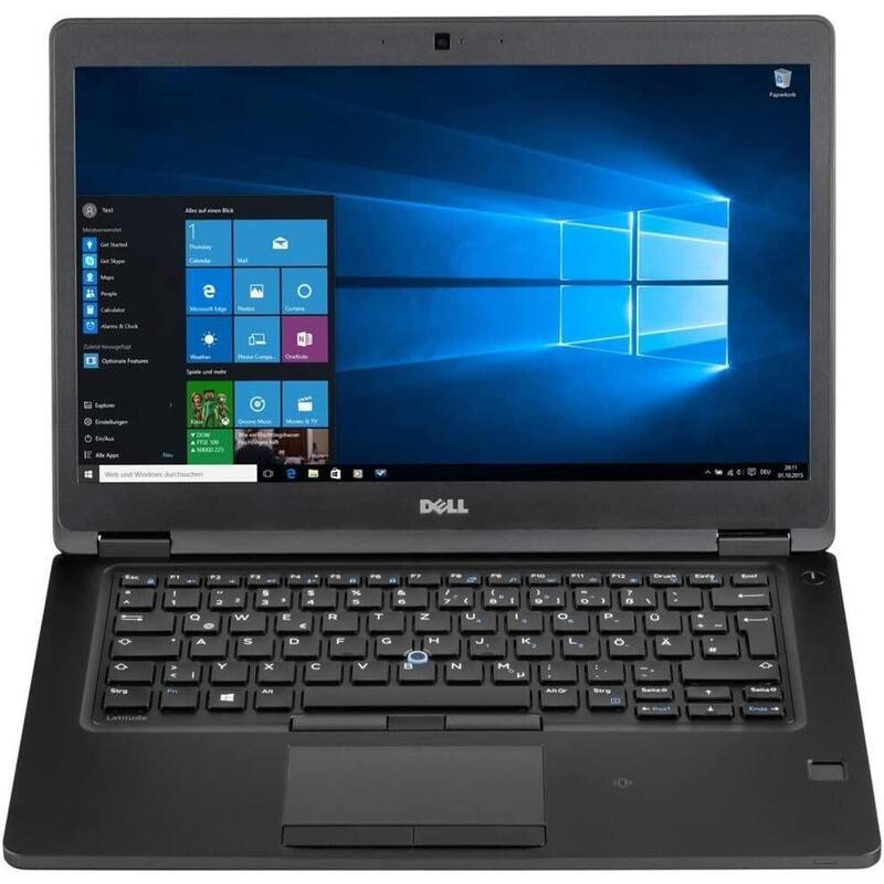 Portatil Reacondicionado Dell Latitude 5490 I5-8350u 8gb 256gb 14"Hd W11p Instalado Teclado Español 1 Año Garantia