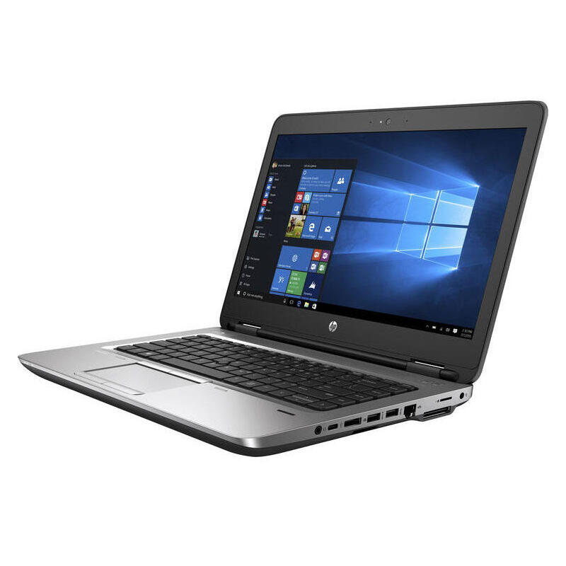 Portatil Reacondicionado Hp 645 G3 Dc A6-8530b 8gb 256gb-Ssd 14"Hd Bios Con Contraseña W10 Pro Instalado Teclado Italiano 1 Año De Garantia