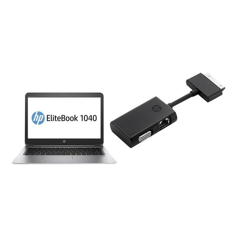 Portatil Reacondicionado Hp Elitebook Folio 1040 G3 14" I5-6200u 8gb 256gb Ssd Win10 Pro Instalado Teclado Español 1 Año De Garantia