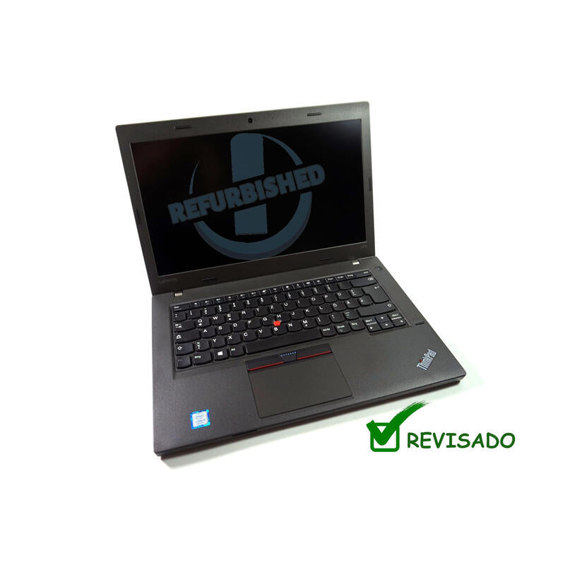 Portatil Reacondicionado Lenovo Thinkpad L470 I5-7200u 14"Hd 8gb 256gb Ssd Windows 11 Pro Instalado Grado B Teclado Español 1 Año De Garantia