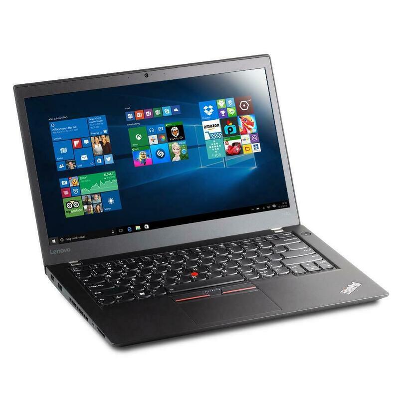 Portatil Reacondicionado Lenovo Thinkpad T470s 14" Táctil I5-7200u 8gb 256ssd W11p Instalado Marcas En Tft 1 Año De Garantia Teclado Español