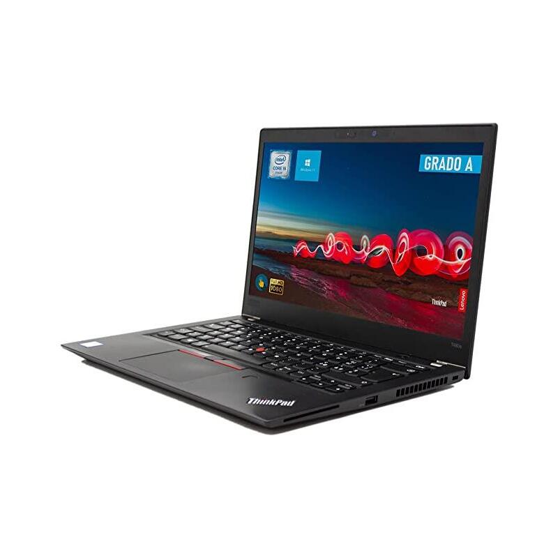 Portatil Reacondicionado Lenovo Thinkpad T480 I7-8650u 16gb 256ssd 14'' Windows 11 Pro Teclado Español 1 Año De Garantia