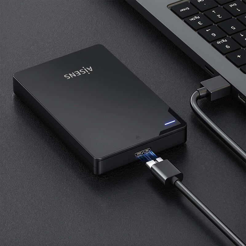 Reacondicionado Disco Duro Externo 500gb 2.5' Usb 3.1 Negro