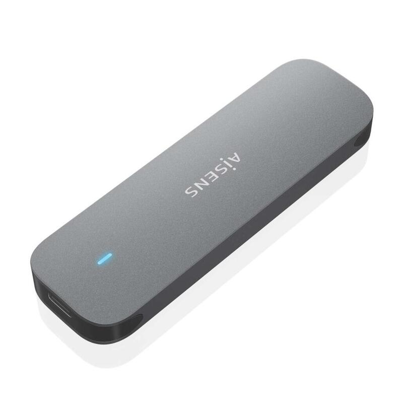 Reacondicionado Disco Ssd Externo 256gb Gris