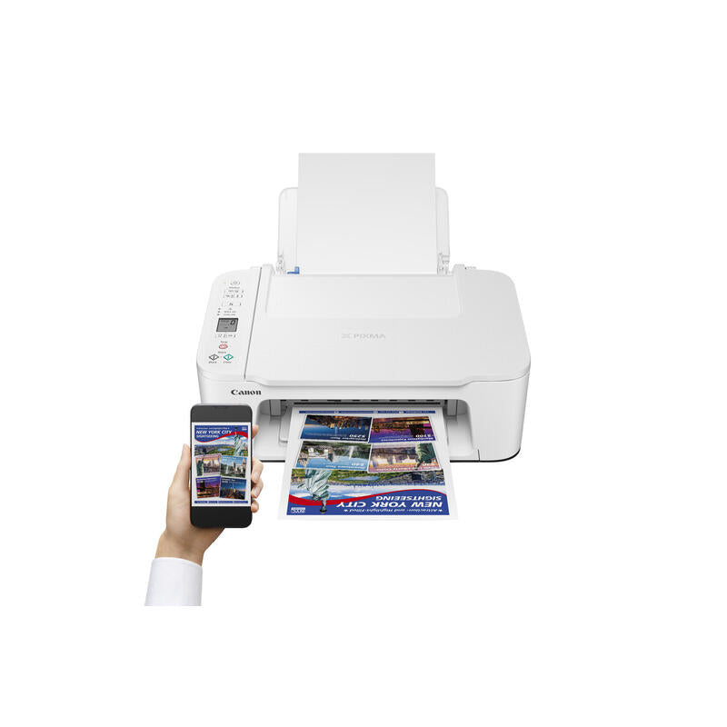 Reacondicionado - (Sin Tinta) Multifunción Canon Pixma Ts3751i Wifi Blanca