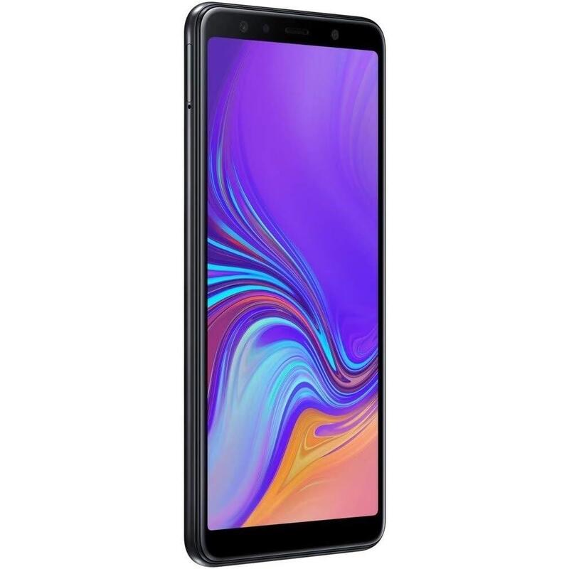Smartphone Reacondicionado Samsung Galaxy A7 Sm- A750fn 4gb 64gb Negro-Azul 1 Año De Garantia