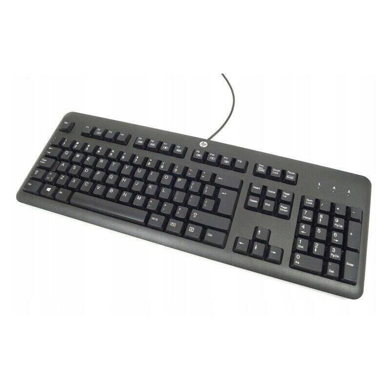 Teclado Reacondicionado Hp Ku-1156 672647 724720-071 Español (Qwerty) Negro Con Cable Usb 1 Año De Garantia