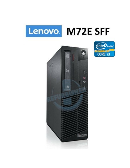 Pc Reacondicionado Lenovo M72e Sff I3-3220 4gb 250gb W7p Coa -6 Meses De Garantia