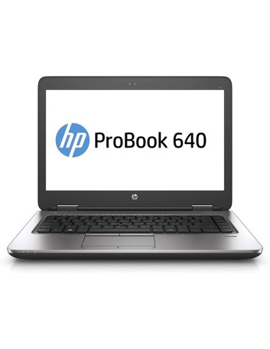 Portatil Reacondicionado Hp 640 G2 I5-6300u 8gb 256gb Ssd Rw 14"hd W10p Instalado Teclado Español 1 Año De Garantia (serigr...