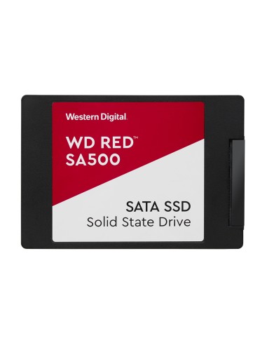 Disco Ssd Western Digital 500gb Red Sa500 Nas Wds500g1r0a Sata Iii 2.5' / 6.35cm 7mm Lectura 560mb/s Escritura 530mb/s Especi...