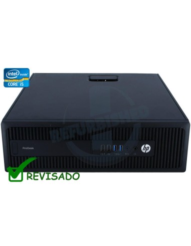 Pc Reacondicinado Hp Prodesk 600 G2 Sff I3-6100 8gb 256gb Ssd Dvdrw W10 Instalado 1 Año De Garantia