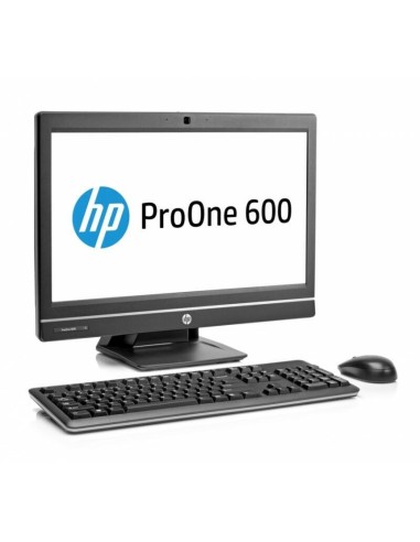 Pc Aio Reacondicionado Hp Proone 600 G1 I3-4160 256gb Ssd + 500gb Hdd 8gb Dvdrw 21.5" W10 Pro Instalado 1 Año De Garantia