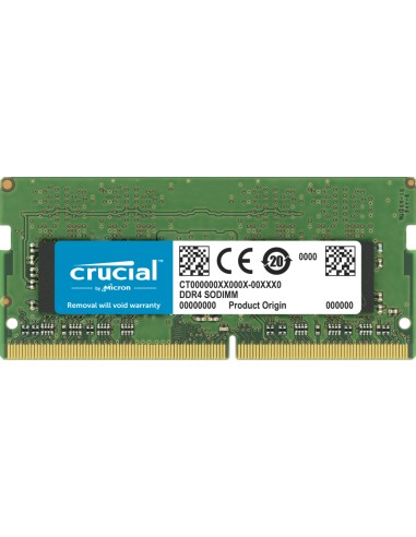 Memoria Crucial Sodimm Ddr4 32gb 3200 Mt/s  (pc4-25600) Cl22 260 Pins