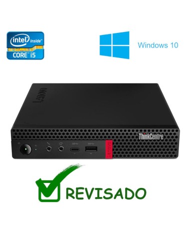 Pc Reacondicionado Lenovo M720q Tiny I5-8500t 8gb 256gb Ssd,w11pro Instalado 1 Año De Garantia