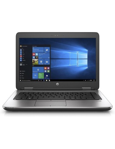 Portatil Reacondicionado Hp Probook 645 G2 Amd A6-8500b 8gb Ssd 256 14"  W10p   Pequeñas Taras Estéticas Teclado Español 1...