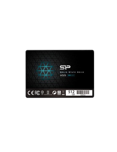 Disco Ssd Silicon Power 512gb 2.5" A55 7mm Sata3