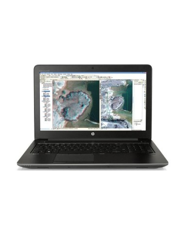 Portatil Reacondicionado Hp Zbook 15 G3 I7-6820hq 8gb 512gb-ssd 15,6"  W10p Teclado Aleman 1 Año De Garantia