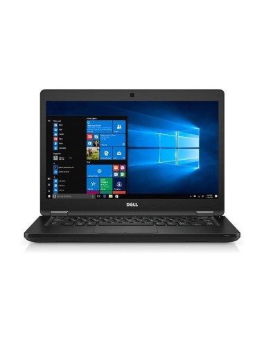 Portatil Reacondicionado Dell 5480 I5-6200 8gb 256gb-ssd 14" W10p Instalado Teclado Español 1 Año De Garantia
