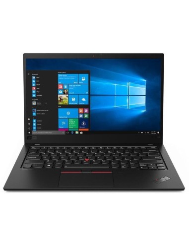 Portatil Reacondicionado Lenovo Thinkpad X1 Carbon G7 I5-8265 16gb 256 Gb Ssd 14" Teclado Español W11 Pro Instalado 1 Año D...