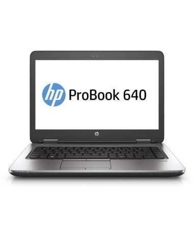 Portatil Reacondicionado Hp Probook 640 G2 I5-6200u 8gb 256gb Ssd 14"hd W10p Instalado Teclado Español 1 Año De Garantia