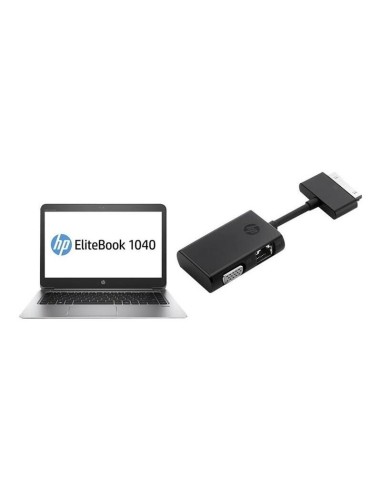 Portatil Reacondicionado Hp Elitebook Folio 1040 G3 14" I5-6200u 8gb 256gb Ssd Win10 Pro Instalado Teclado Español 1 Año De...