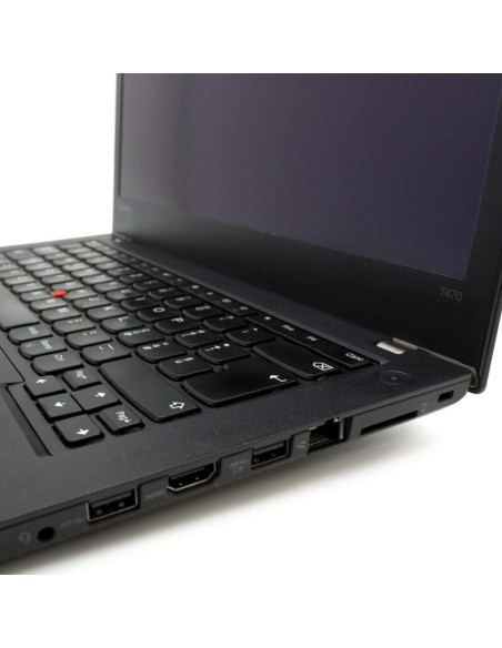 Portatil Reacondicionado Lenovo T470 I7-7500u 16gb 256gb Ssd 14"fhd Táctil W11pro 1 Año De Garantia Revisado