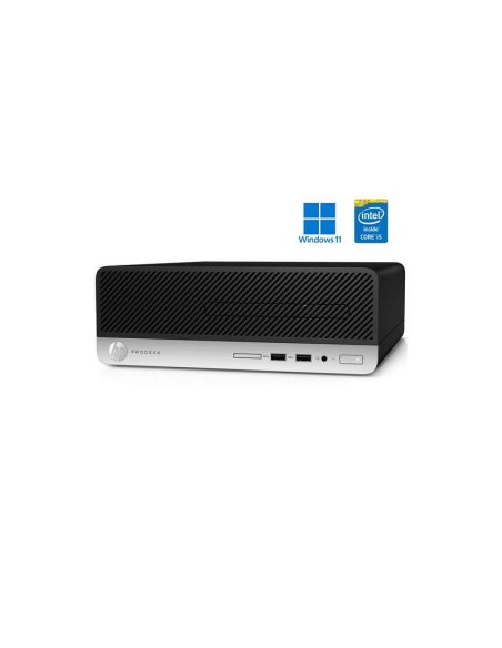 Pc Reacondicionado Hp Prodesk 400 G6 Sff I5-9500 256gb Ssd 8gb  W11p Instalado 1 Año De Garantia