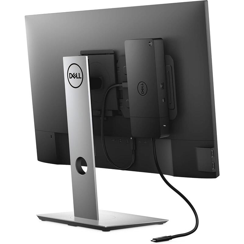Docking Station Reacondicionado Dell Wd19tbs  180w Negro 3 Usb-C 2 Dp 1 Hdmi 3 Usb 3.0 Rj45 Thunderbolt 3.0   Con Cargador 130w