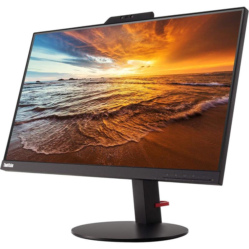 Monitor Reacondicionado Lenovo T24v-10 23.8" Hdmi Dp  Vga Webcam Integrada 1 Año De Garantia