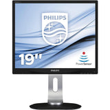 Monitor Reacondicionado Philips 19" 19p4qyeb/00 Wled, Contraste 1000:1, 5 Ms, Vga), Color Negro Regulable Altura 6 Meses De Garantia