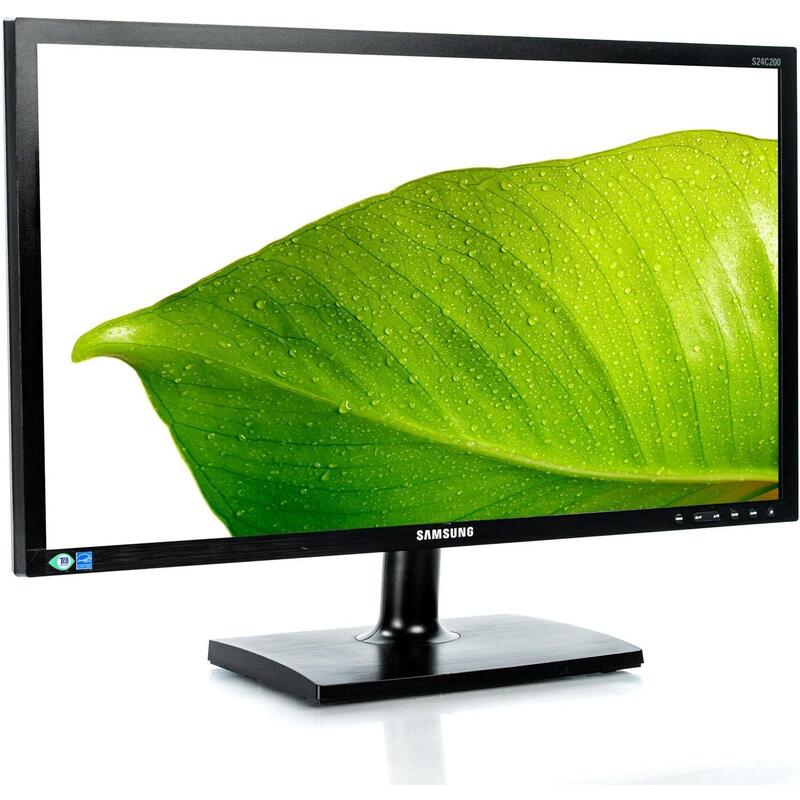 Monitor Samsung Syncmaster S19a100n  19"'  Led 1360 X 768 Hd Negro Vga Dvi 1año De Garantia