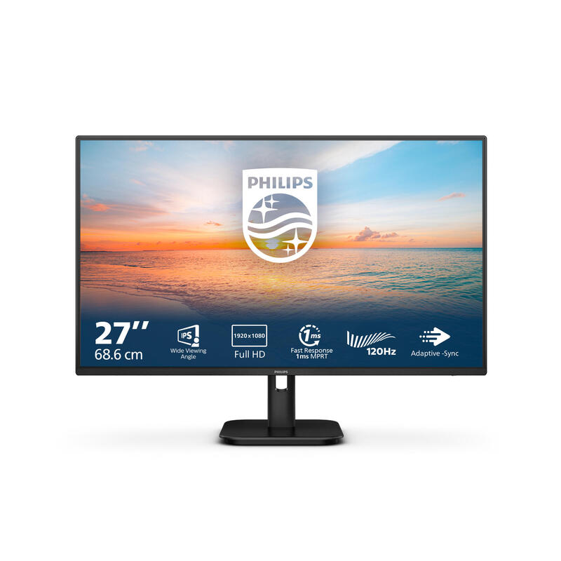 Nuevo Desprecintado - Philips 27" Ips Wled Fhd 100hz Vga Hdmi Mm 27e1n1100a/00 8712581804282