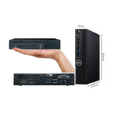 Pc Reacondicionado Dell Optiplex 3070 Mini Intel Pentium Gold G5400t  8gb 256gb Ssd W11pro Instalado 1 Año De Garantia