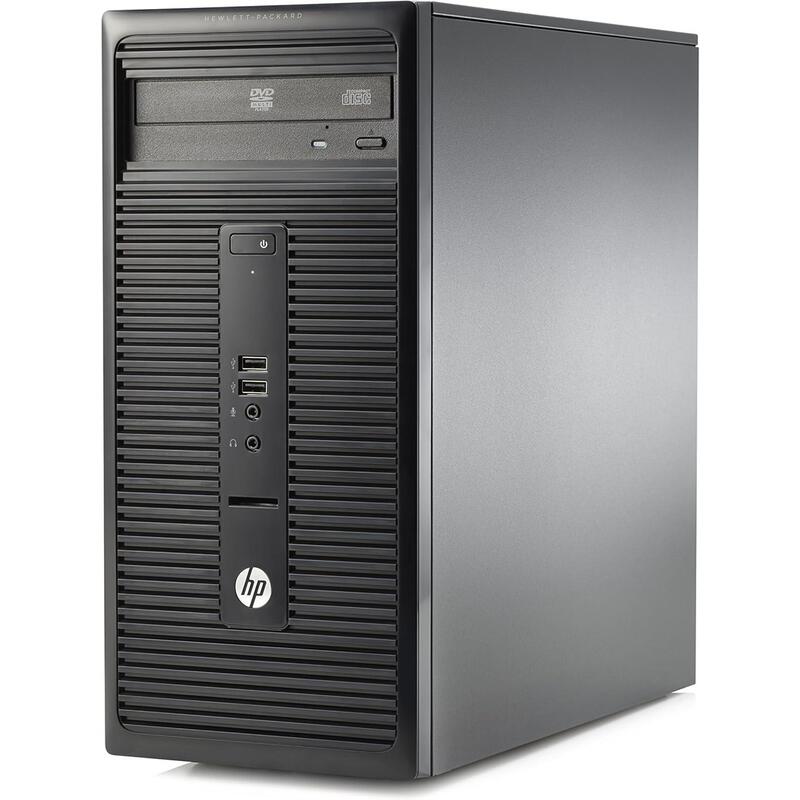 Pc Reacondicionado Hp 280 G1 Mt Intel Pentium G3250 128gb Ssd + 500gb Hdd 8gb  W10p Instalado 1 Año De Garantia