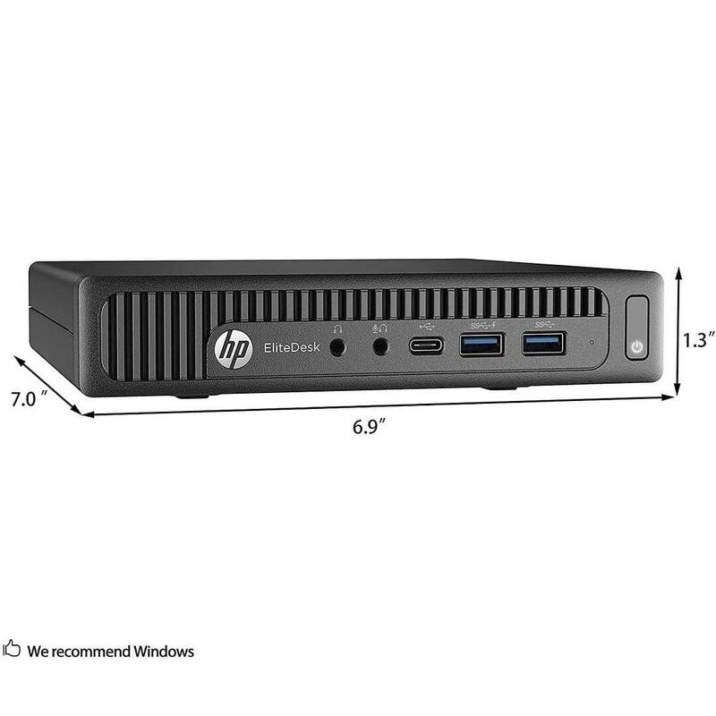 Pc Reacondicionado  Hp Elitedesk 800 G2 Mini I5-6500t 8gb 240gb Ssd Win 11 Pro Instalado 1 Año De Garantia
