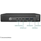 Pc Reacondicionado  Hp Elitedesk 800 G2 Mini I5-6500t 8gb 240gb Ssd Win 11 Pro Instalado 1 Año De Garantia