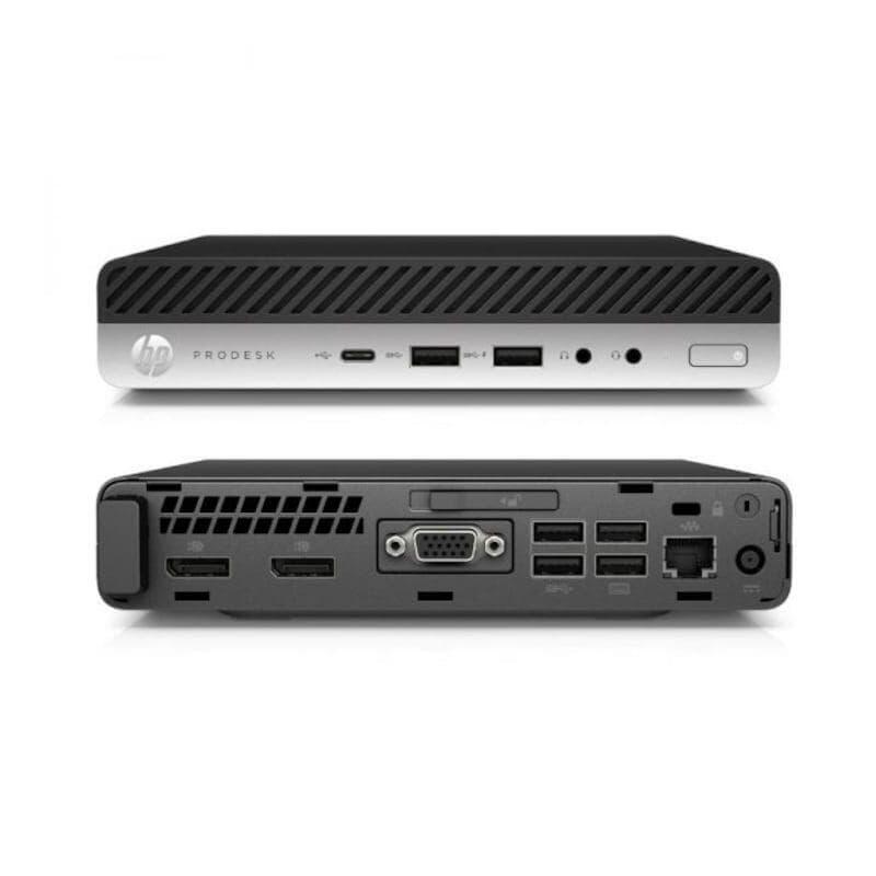 Pc Reacondicionado Hp Elitedesk 800 G4 Mini I5-8600 8gb 256gb M2 W11p Instalado  1 Año Garantia