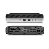 Pc Reacondicionado Hp Elitedesk 800 G4 Mini I5-8600 8gb 256gb M2 W11p Instalado  1 Año Garantia