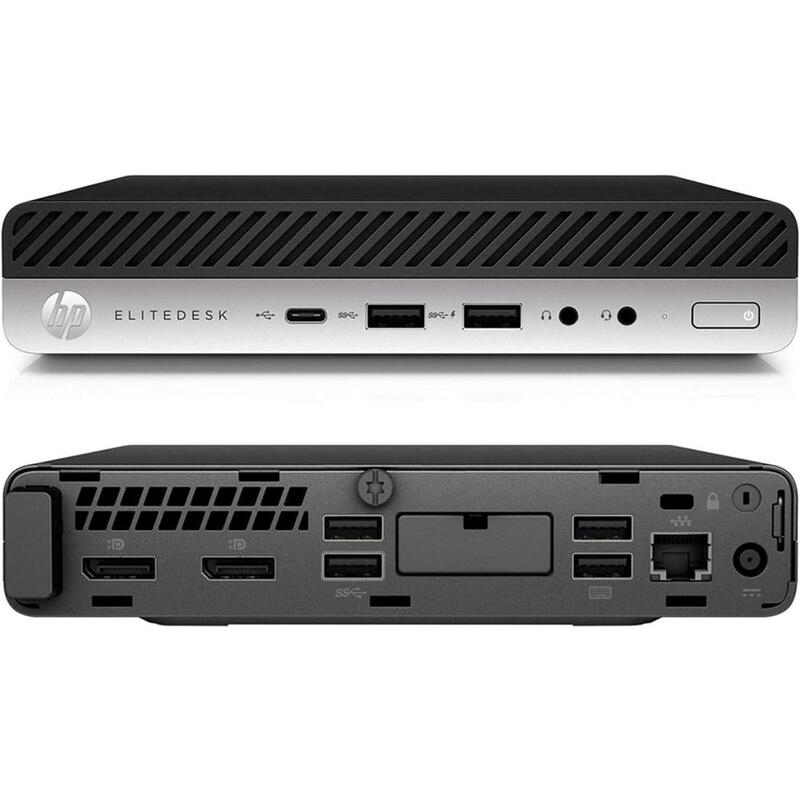 Pc Reacondicionado Hp Elitedesk 800 G5 Mini I5-9500t 8gb 256gb M.2  W11p Instalado 1 Año De Garantia Wifi