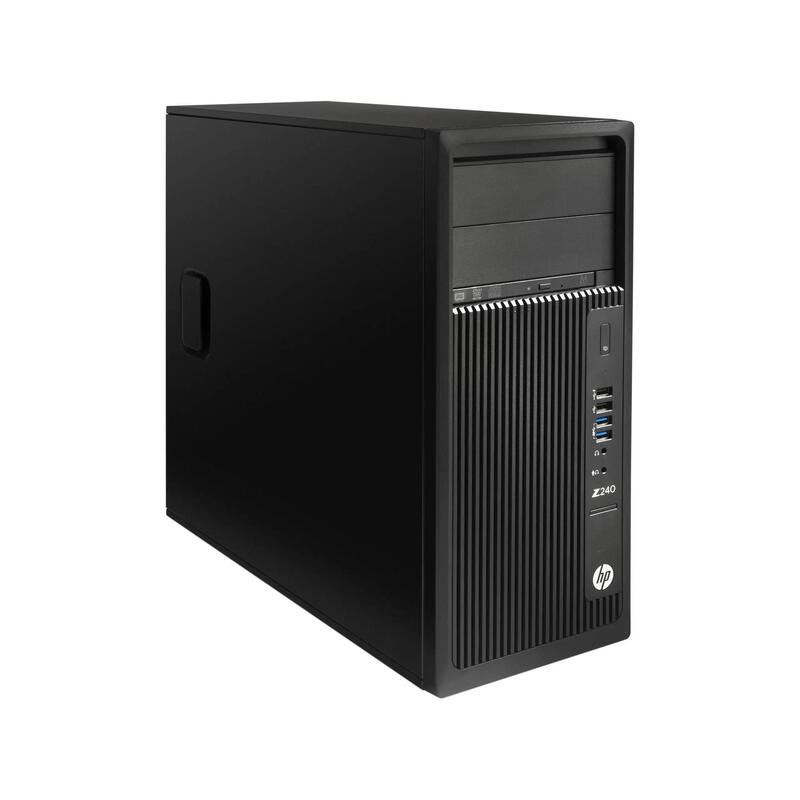 Pc Reacondicionado Hp Z240 Tower I7-6700k 16gb 512gb Ssd Quadro K420 Cd/Dvd +/- W11pro Instalado 1 Año De Garantia
