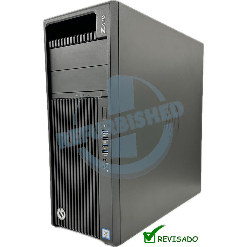 Pc Reacondicionado Hp Z440 Workstation Xeon E5-1650 V4 3.60 Ghz 512gb Ssd + 500gb Hdd 64 Gb Nvidia Quadro M4000  Tower W11p Instalado 1 Año De Garantia