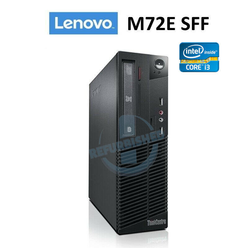 Pc Reacondicionado Lenovo M72e Sff I3-3220 4gb 250gb W7p Coa -6 Meses De Garantia