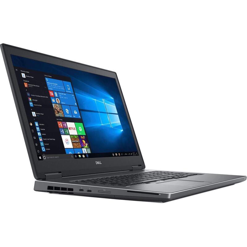 Portatil Reacondicionado Dell Precision 7730 I7-8850h 16gb 512gb M.2 17" Fhd Vga Quadro P3200 6 Gb  Win11pro 1 Año De Garantia