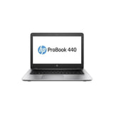 Portátil Reacondicionado Hp 440 G4 I5-7200u 8gb 256gb Ssd 14" Teclado Español W10pro Instalado Marcas Tft 1 Año De Garantia