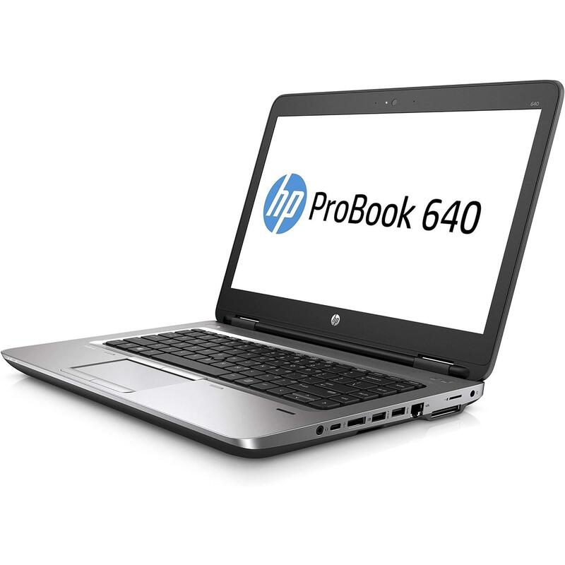 Portatil Reacondicionado Hp 640 G2 I5-6300u 8gb 256gb Ssd 14"Hd  W10p Instalado Teclado Español  No Funcionan Usb 1 Año De Garantia